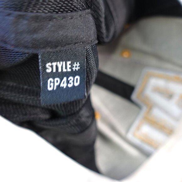 Panthers Cap Black AU Hat Baseball 7 3/8 Yellow Embroidered Logo The Game Pro - Picture 11 of 16